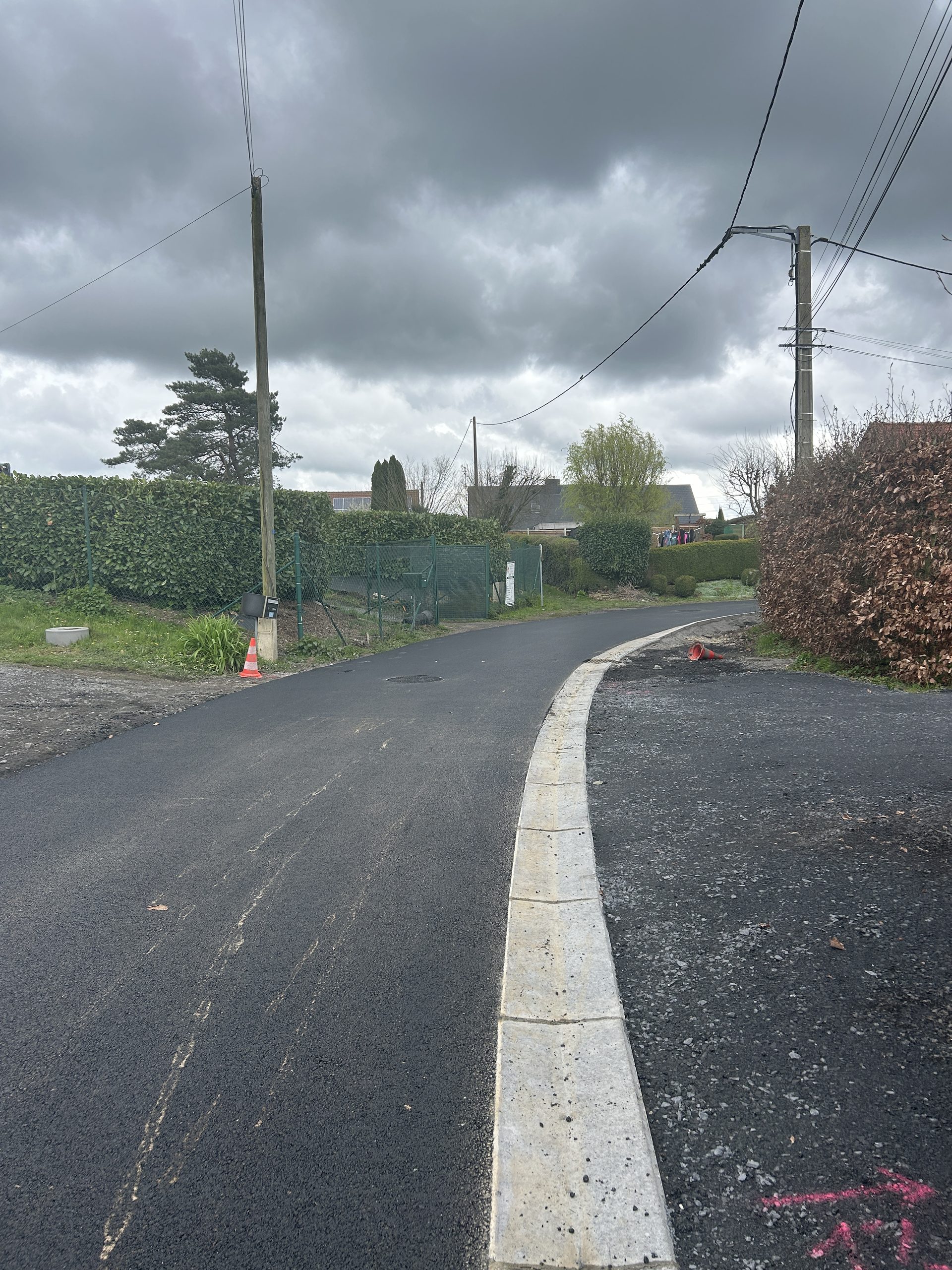 Réfection de voirie et pose de caniveaux CC1 en enrobés BBSG 0/10 – Chantier 2026